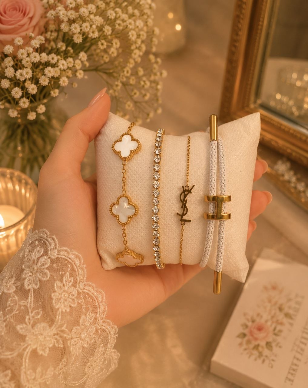 Bracelets 4 pieces