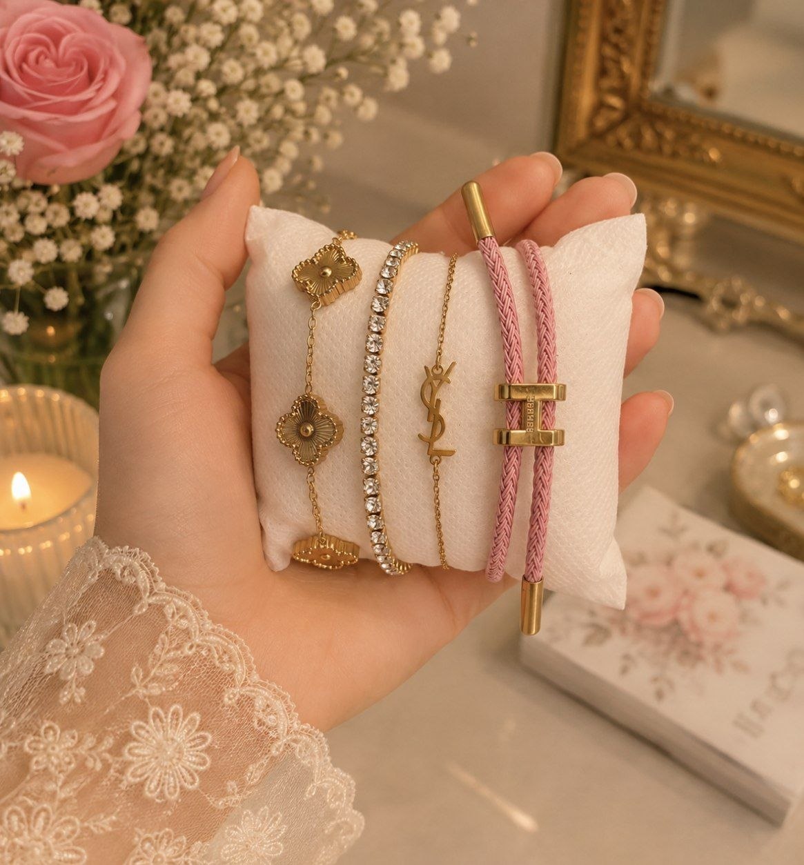 Bracelets 4 pieces