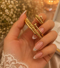 Set Clou Doré – Bracelet & Bague