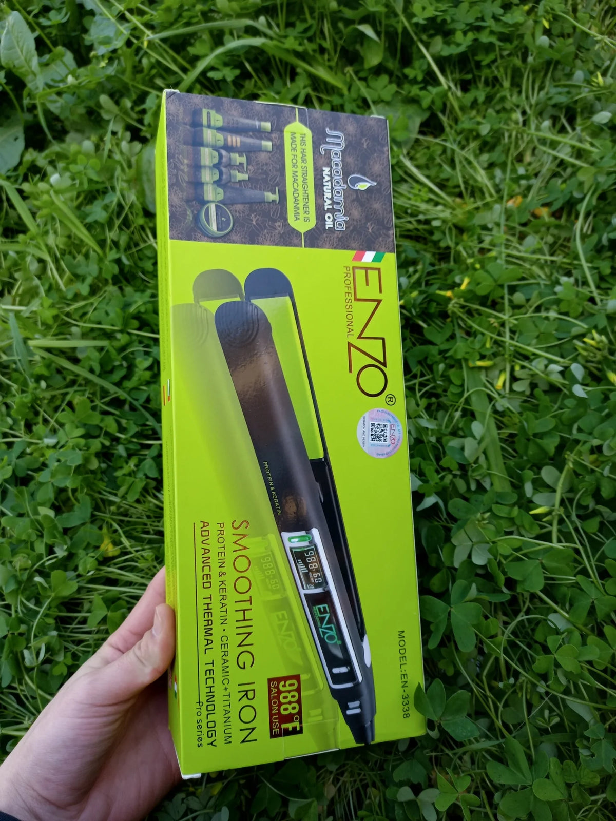 ENZO Professional Smoothing Iron EN-3338